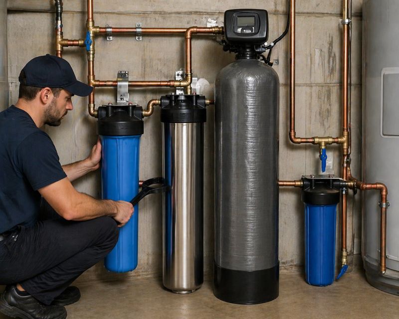 Water Filtration Installation in Denver, CO